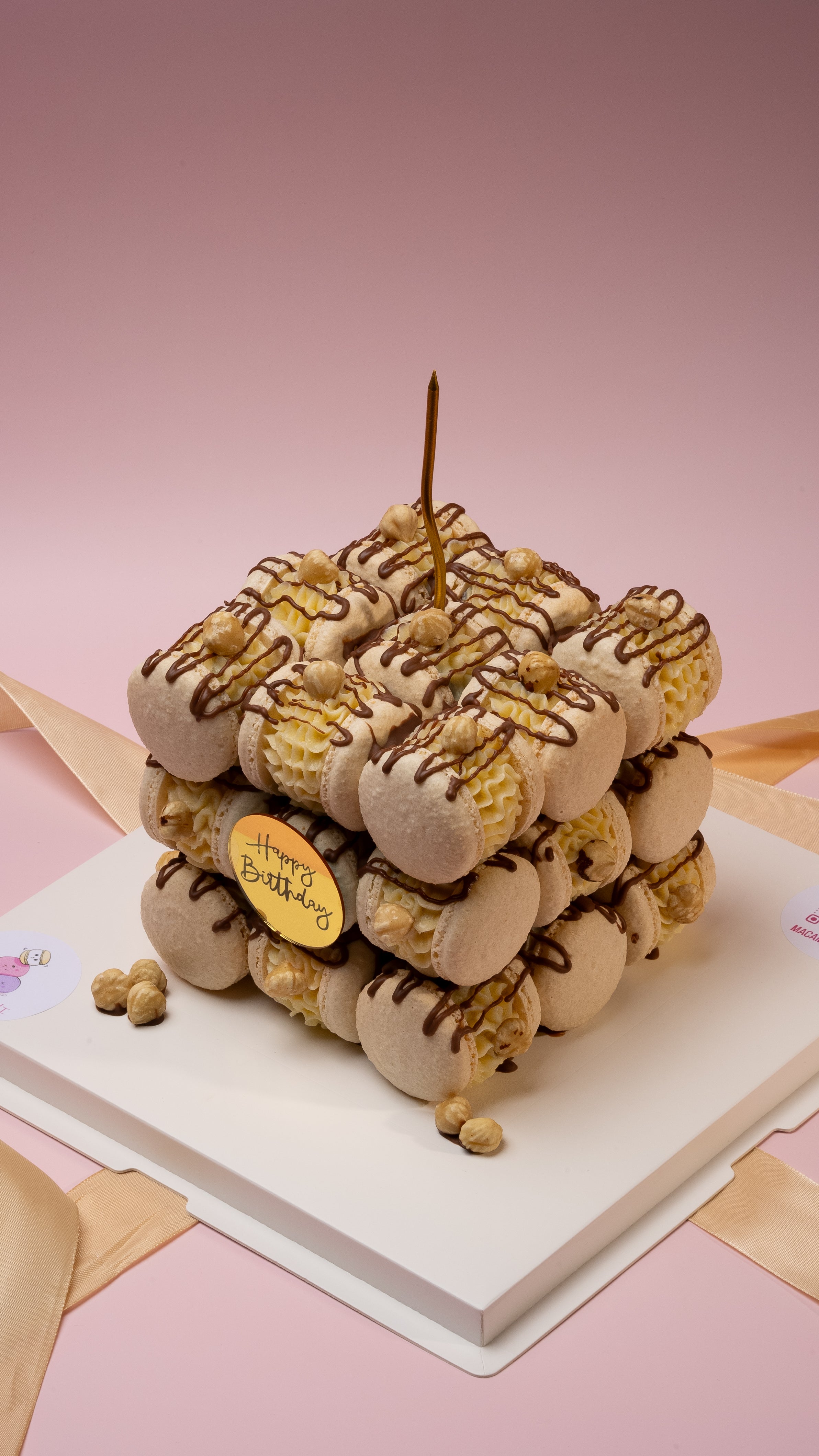 Macarons Cake (27 macarons) | MACAMOCHI