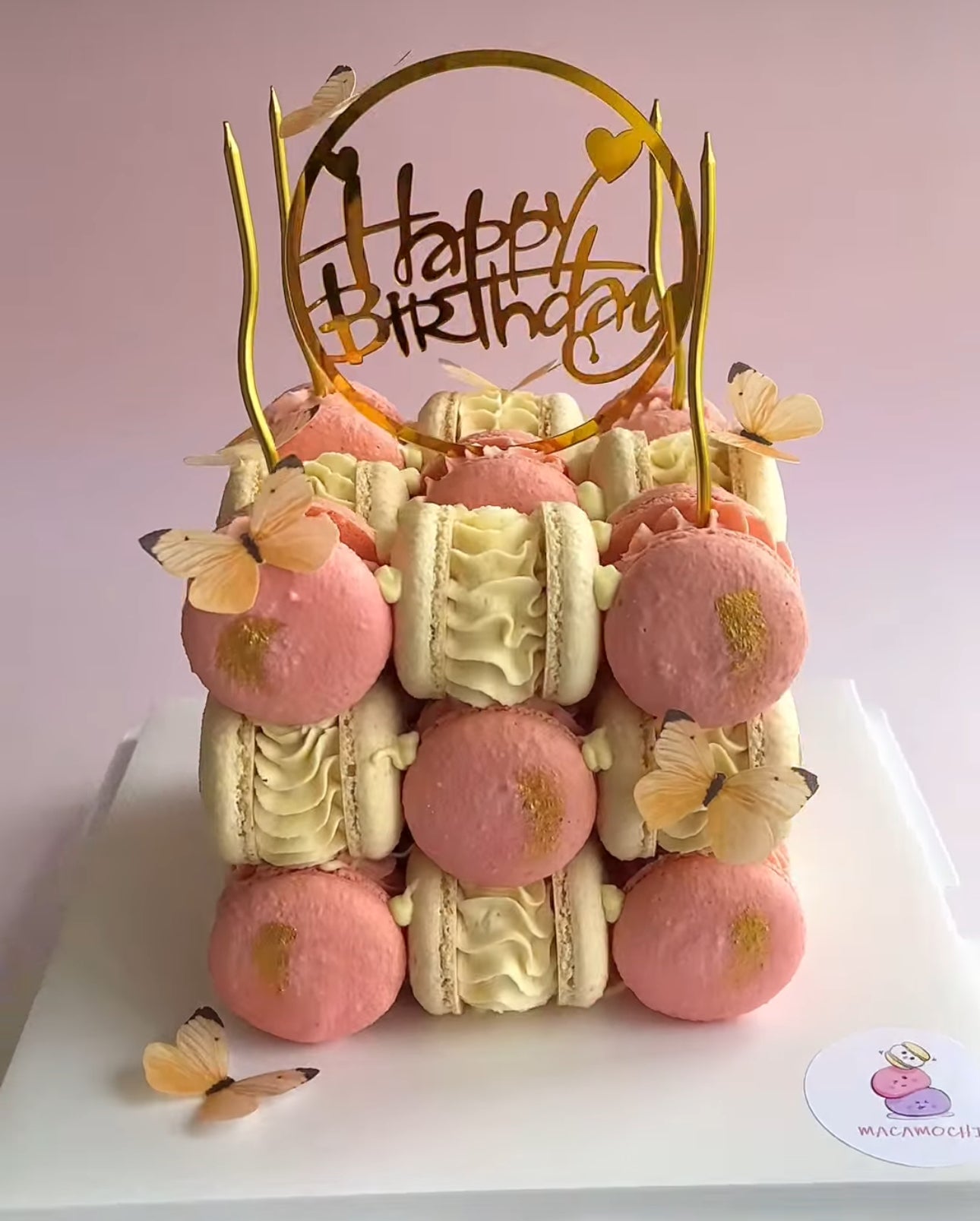 Macarons Cake (27 macarons) | MACAMOCHI